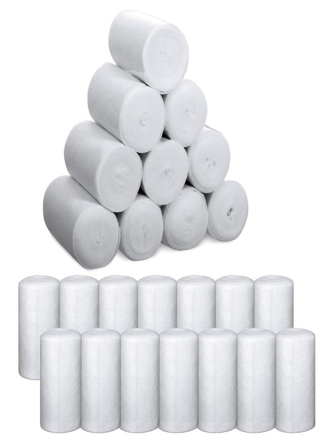 Limbeuuu 24 Rolls Cast Padding Individual Pack Undercast Padding Roll Wrap Bandage with Plaster Soft Cloth for Halloween Wrap Bandage Art Projects Body Casts Mask Making Supplies(4 Inch x 8.9 ft) - Image 1